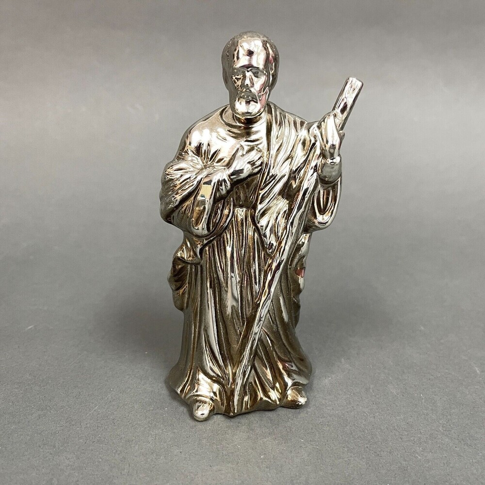Home for the Holidays Porcelain Nativity Figure Replacement Silver-tone 6 1/8"